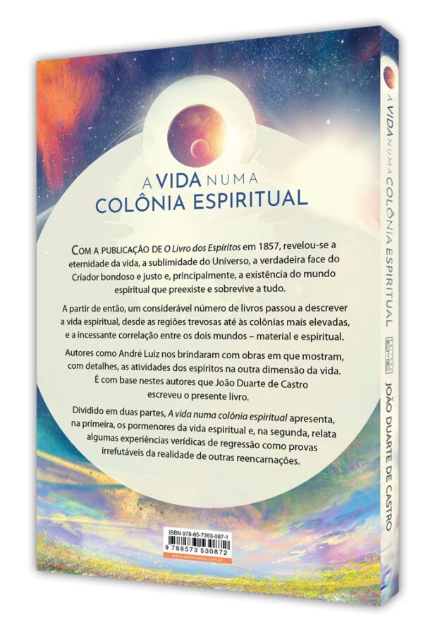 A vida numa colônia espiritual - estudo do livro Nosso lar. de André Luiz