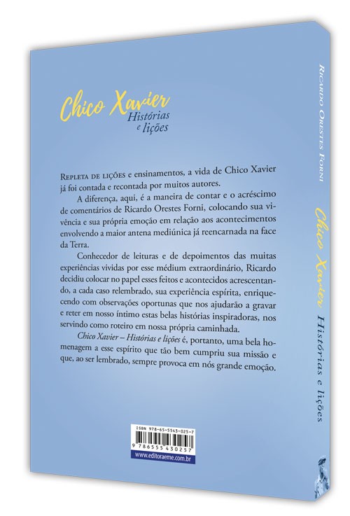 E-BOOK Chico Xavier - histórias e lições