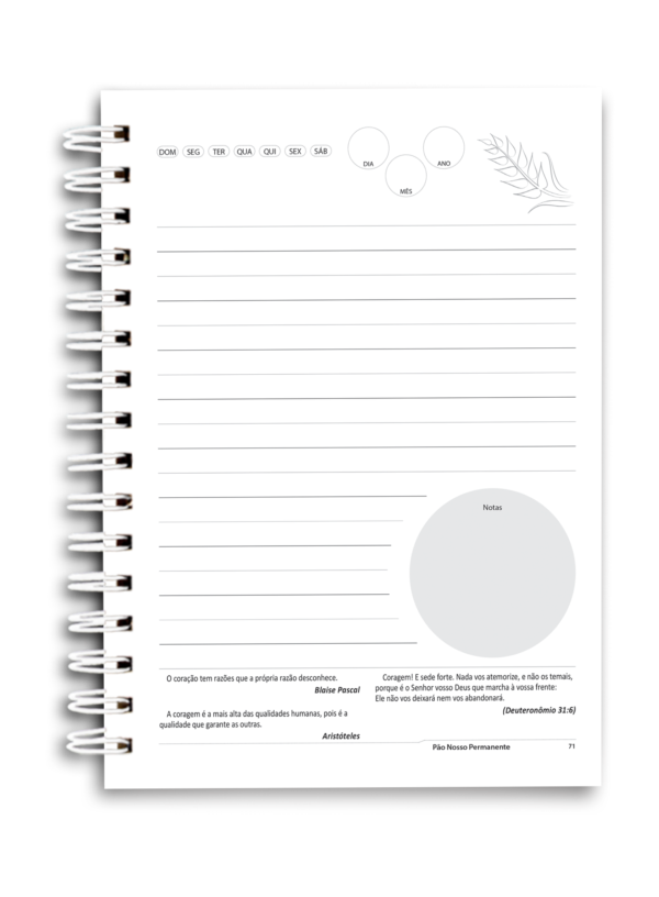 Agenda Pão nosso - Permanente - Image 3
