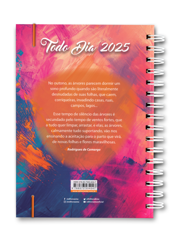 Agenda Todo dia 2025 - Wire-o capa dura - Image 2