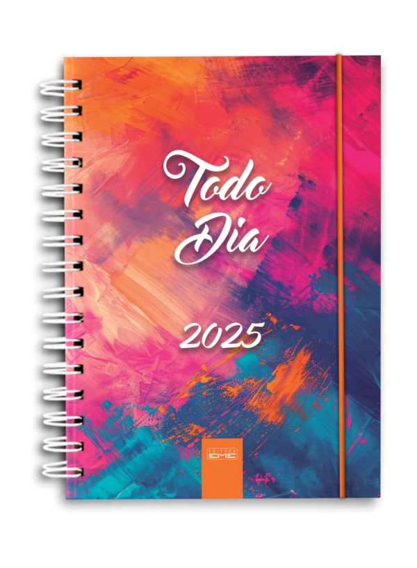 Agenda Todo dia 2025 - Wire-o capa dura