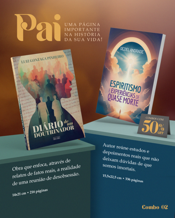 COMBO 2 – Papai estudioso: