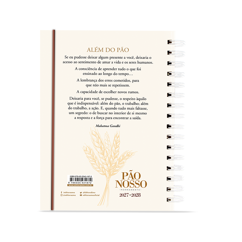 Agenda Pão nosso - Permanente - Imagem 3