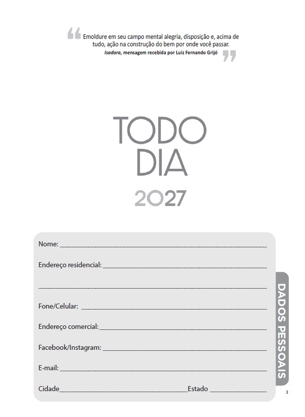 Agenda Todo dia 2027 - Wire-o capa dura - Imagem 6